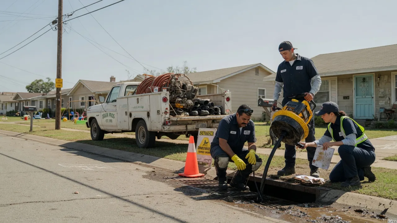 Drain Cleaning in Bluejacket, OK near me